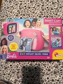 Barbie PRINT CAM INSTANT PHOTO NUOVA