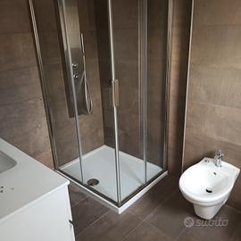 box doccia 80x100 angolo dx 8mm 