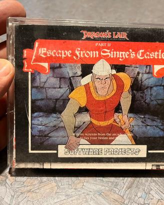 Gioco Dragon's Lair per Commodore 64