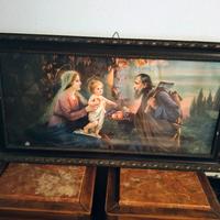 Quadro dei primi del '900 "La Sacra Famiglia"