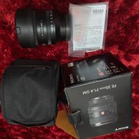 Sony  35 mm F1.4 GM Master full frame