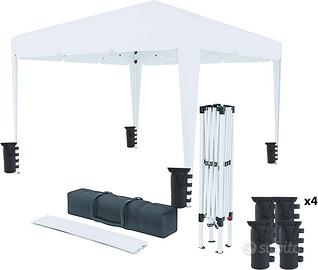 Gazebo Pieghevole Idrorepellente 3 x 3 M