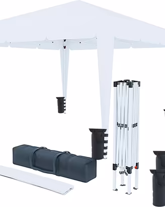 Gazebo Pieghevole Idrorepellente 3 x 3 M