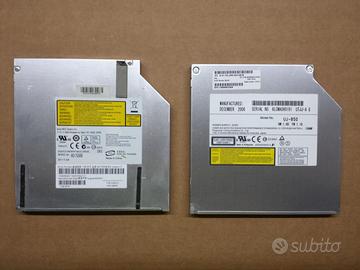 Lotto di 2 Masterizzatori DVD per Notebook (IDE)