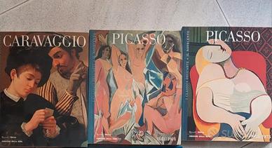 Libri d'arte:Caravaggio, Picasso.