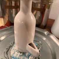 Antico beverino da gabbietta per uccelli