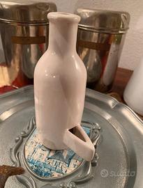 Antico beverino da gabbietta per uccelli