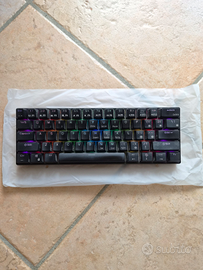Royal Kludge RK61 Tastiera RGB Bluetooth 60%