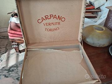scatola vintage Carpano Torino 