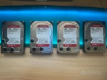 Hard Disk WD Red Plus 4 Tb per NAS