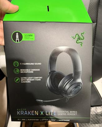 Cuffie kraken x lite razer