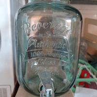 5 DISPENSER DISTRIBUTORE BEVANDE/OLI IN VETRO