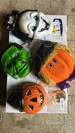 Blocco di maschere di Halloween