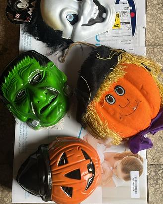 Blocco di maschere di Halloween