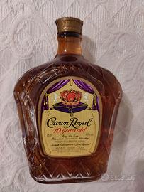 whisky CANADIAN CROWN ROYAL 1974