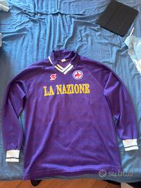 Maglia vintage Fiorentina 1990-91 ABM La Nazione