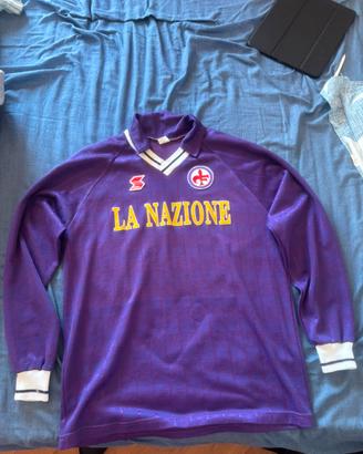 Maglia vintage Fiorentina 1990-91 ABM La Nazione