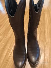 Stivali Texani ragazza/donna n.37 marroni