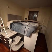 Letto Matrimoniale a Soppalco container