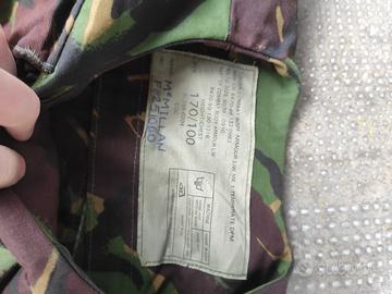 Antischegge DPM Woodland UK Anni 90 NO PIASTRE