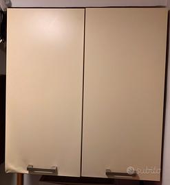 Pensile Cucina Ante Bianco Legno B 90 P 33 H 96 cm