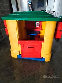 scivolo e casetta per bimbo marca chicco