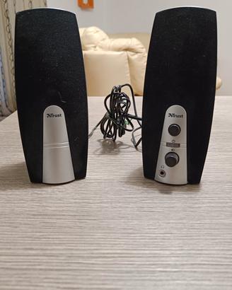 Casse audio Trust con filo
