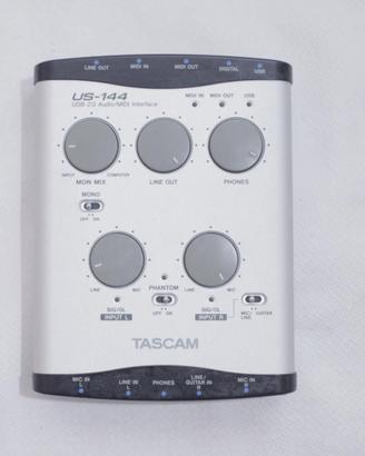Tascam US-144 Interfaccia Audio