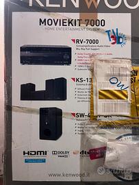 Kenwood MovieKit 7000 5.1 RV-7000 KS-1300HT SW…