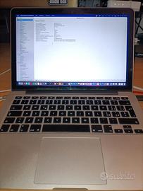 Apple Macbook pro retina 13" i5 early2015 ssd256gb
