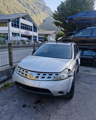 Ricambi Nissan Murano 3.5 benzina V6 del 2007