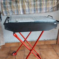 Barbecue a gas con Piastra Ollare