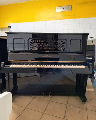 Pianoforte Steinway & Sons K132 Hamburg con trasp.