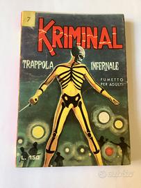 KRIMINAL n. 7 originale -  DA EDICOLA