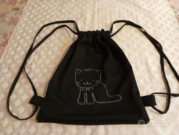 sacca cotone con disegno