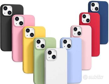 Lotto 100 Cover iPhone in silicone Colorate