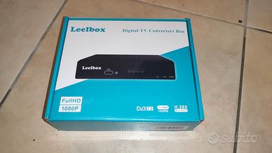 DECODER DIGITALE TERRESTE Leelbox - NUOVO
