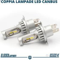 Kit Luci LED H4 Per Alfa Romeo SPIDER DUETTO 8000L