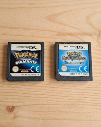 2 Giochi Pokémon per Nintendo DS
