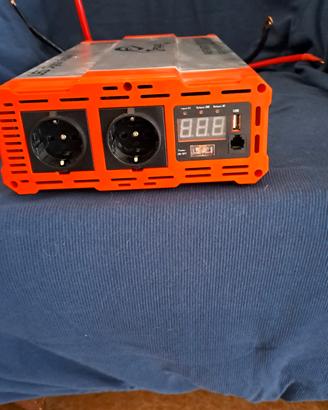 INVERTER+PANNELLO SOLARE DA 100W