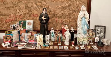 Statue Madonna, Gesù Cristo, Santi e libri sacri