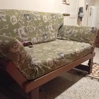 Divano letto legno 