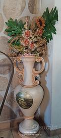 vado da terra con fiori 
