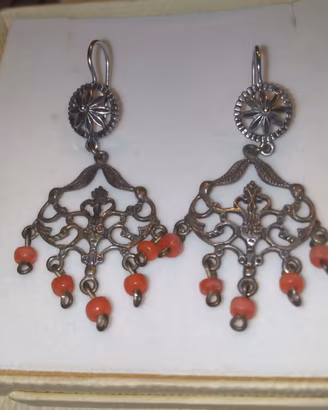 Orecchini vintage in argento
