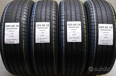 4 GOMME 225 60 18 BRIDGESTONE 100% RIF3941