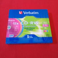 CD RW Riscrivibili Sigillati Verbatim