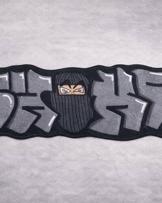 Tappeto con design grafico Street Art Rap