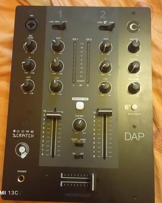 DAP AUDIO Core scratch  2 Channel MIXER DJ