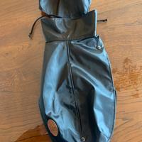 Impermeabile cani nero LondonClassicDogLine/tg 33