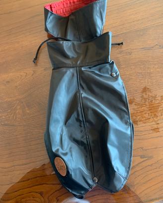 Impermeabile cani nero LondonClassicDogLine/tg 33